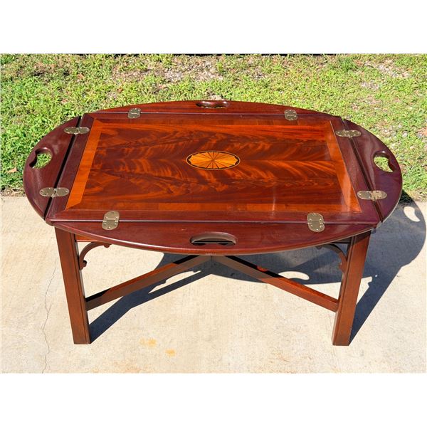 SOLID WOOD, ADJUSTABLE COFFEE TABLE - GORGEOUS!