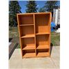 Image 1 : LARGE DOUBLE BOOKSHELF WITH ADJUSTABLE SHELVES