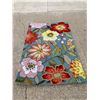 Image 1 : FLORAL AREA RUG 3-FT-6-IN X 5-FT 6-IN - MATCHES THE RUG IN LOT 15