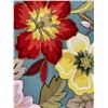 Image 2 : FLORAL AREA RUG 3-FT-6-IN X 5-FT 6-IN - MATCHES THE RUG IN LOT 15