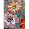 Image 3 : FLORAL AREA RUG 3-FT-6-IN X 5-FT 6-IN - MATCHES THE RUG IN LOT 15