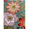 Image 2 : FLORAL AREA RUG 3-FT-6-IN X 5-FT 6-IN - MATCHES THE RUG IN LOT 14