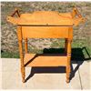 Image 4 : ANTIQUE WOODEN PHONE STAND