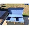 Image 10 : METAL STEAMER TRUNK WITH INTACT TOP CASE - IN GREAT CONDITION