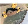 Image 7 : METAL STEAMER TRUNK WITH INTACT TOP CASE - IN GREAT CONDITION