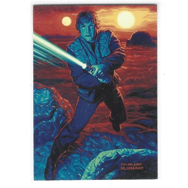 Topps Star Wars Shadows Of The Empire Promo card SOTE3 Luke Skywalker