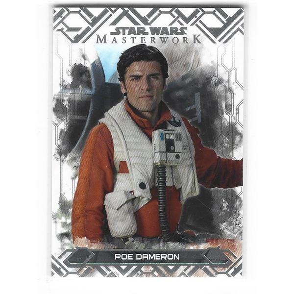2017 Star Wars Masterwork card #64 Poe Dameron