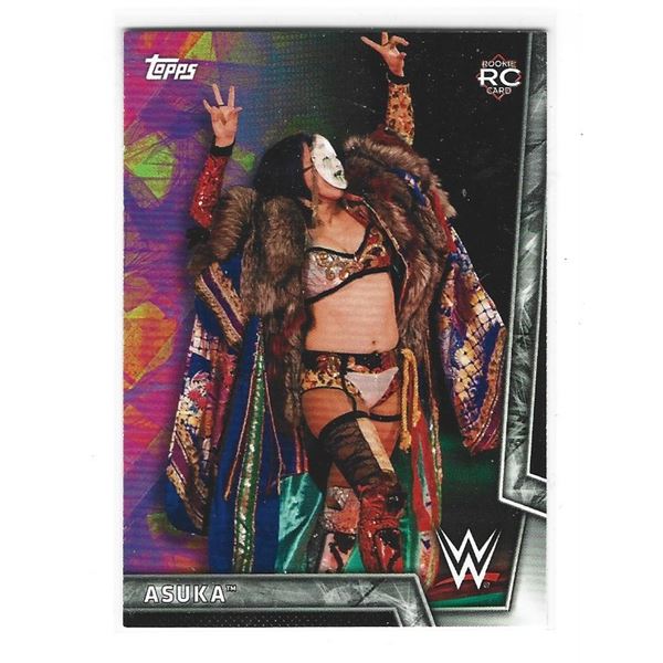 2018 Topps WWE Women’s Division Asuka Rookie card #3