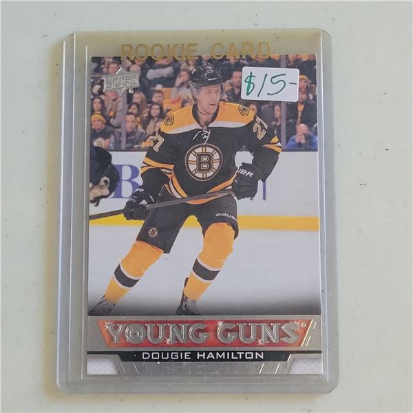 Dougie Hamilton Upper Deck Young Guns Rookie card