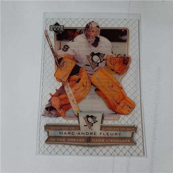 Marc-Andre Fleury UD Mcdonalds In The Crease Acetate card ICMF