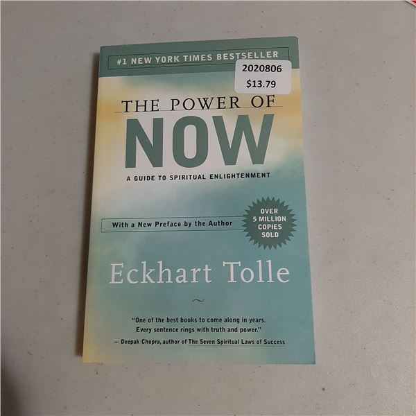 The Power of Now: A Guide to Spiritual Enlightenment by Eckhart Tolle New / unread