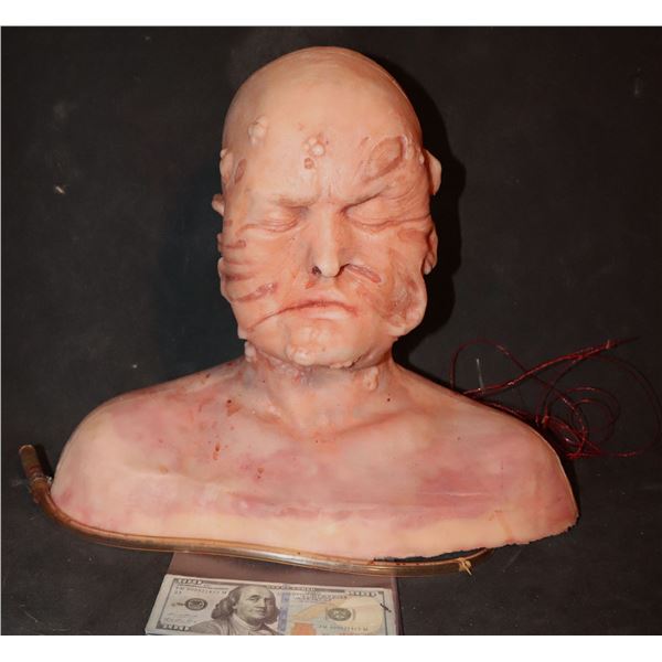 BENEATH THE BLACK VEIL IMPLODING ALIEN INFESTED SILICONE HEAD PUPPET