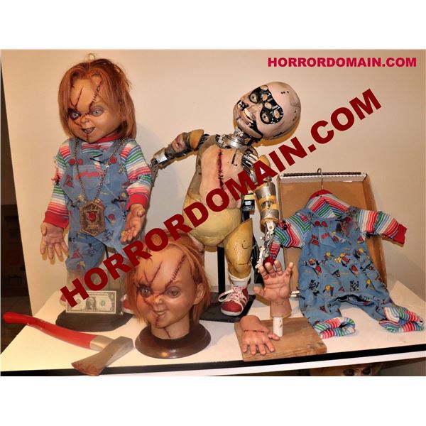 CHUCKY SEED OF SCREEN MATCHED HERO ANIMATRONIC AND ARMATURED PUPPETS