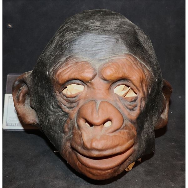 DON POST PLANET OF THE APES CHIMPANZEE VINTAGE 70's LATEX MASK