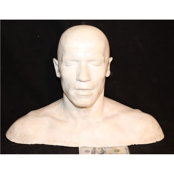 BATMAN & ROBIN MR FREEZE ARNOLD SCHWARZENEGGER FULL BUST PLASTER MASTER LIFE CAST
