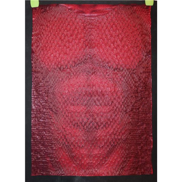 SPIDER-MAN AVENGERS INFINITY WAR IRON SUIT PROTOTYPE FULL CHEST FABRIC PANEL SUPER HERO