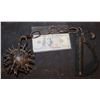 Image 3 : SKULL AND OTHER MACE REAL WITH FLAIL WOOD AND METAL LOT OF 3