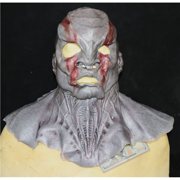 STAR TREK DISCOVERY KOL WAR PAINT KLINGON SILICONE MASK SCREEN USED 21