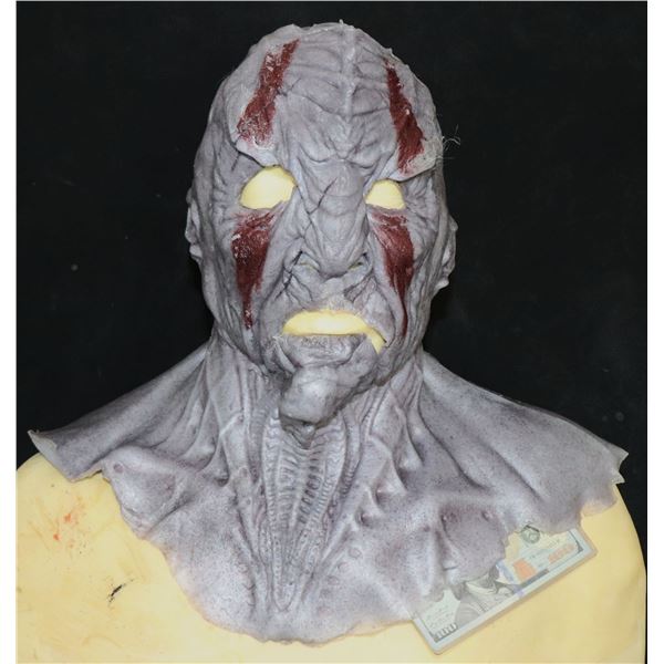 STAR TREK DISCOVERY KOL'SHA WAR PAINT KLINGON SILICONE MASK SCREEN USED STUNT