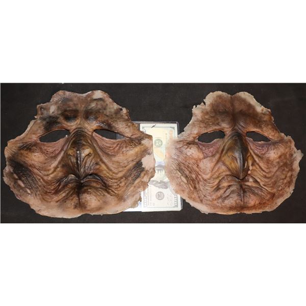 STAR TREK DISCOVERY UNKNOWN ALIEN SILICONE FACE APPLIANCE LOT OF 2