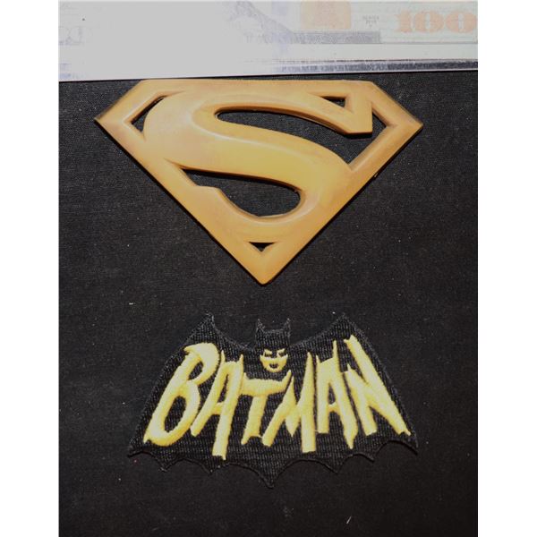 SUPERMAN MAN OF STEEL PROTOTYPE BELT BUCKLE BATMAN SUPER HERO