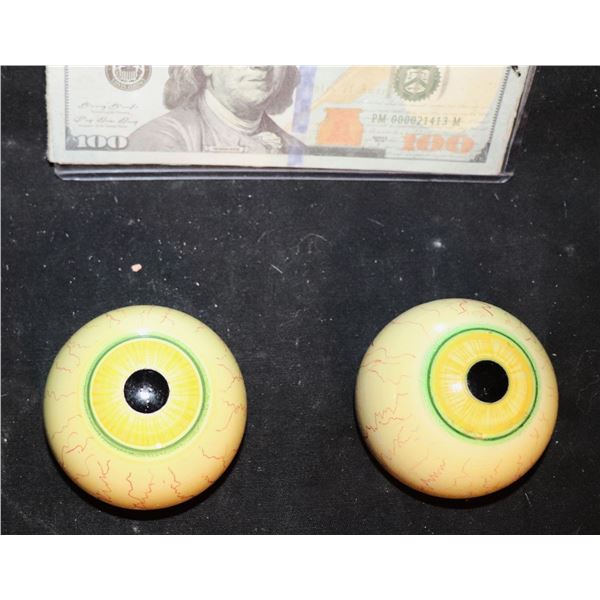 DINOSAURS SPIKE BACK UP EYES FOR ANIMATRONIC HEAD PUPPET