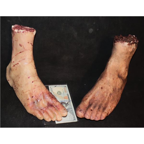 SEVERED SILICONE LEGS FEET PAIR WITH GORE A