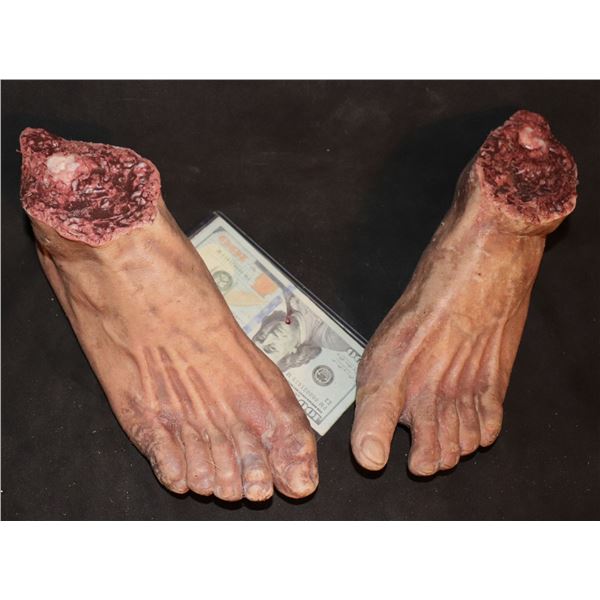 SEVERED SILICONE LEGS FEET PAIR WITH GORE B