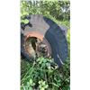 Image 2 : Four Dunlop 11.00-20 Truck Tires with Rims