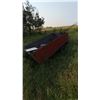 Image 1 : Homemade Wooden Utility Trailer With Steel Frame and Spare Tire
