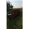 Image 2 : Homemade Wooden Utility Trailer With Steel Frame and Spare Tire