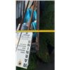 Image 7 : Homemade Wooden Utility Trailer With Steel Frame and Spare Tire
