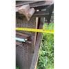 Image 6 : Heavy duty steel storage rack constructed from diamond plate, approximately 52 inches high and 86 in