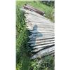 Image 1 : Treated Wood Fence Posts, 7 Foot Length