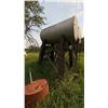 Image 3 : Horizontal Steel Fuel Storage Tank With Stand