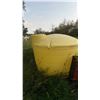 Image 2 : Yellow Polyethylene Water Storage Tank, 1000 Gallon Capacity