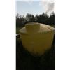 Image 5 : Yellow Polyethylene Water Storage Tank, 1000 Gallon Capacity