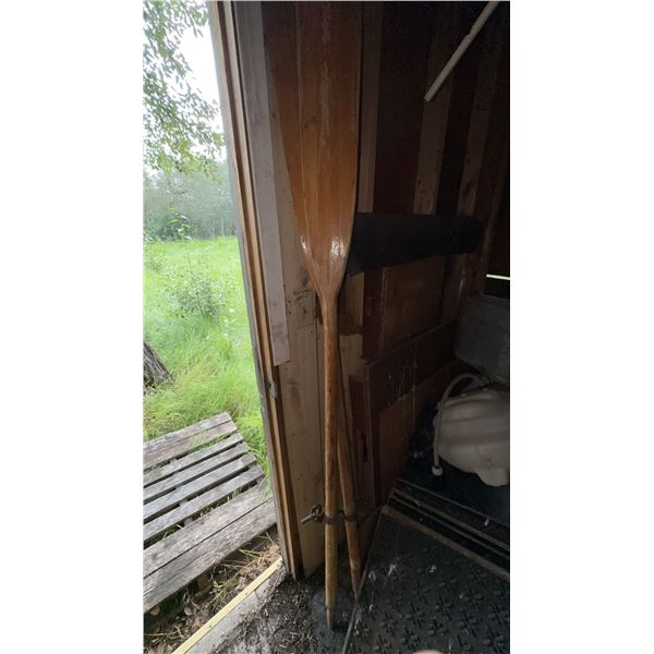 Wooden Canoe Oars