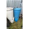 Image 2 : Four 55-Gallon Plastic Drums