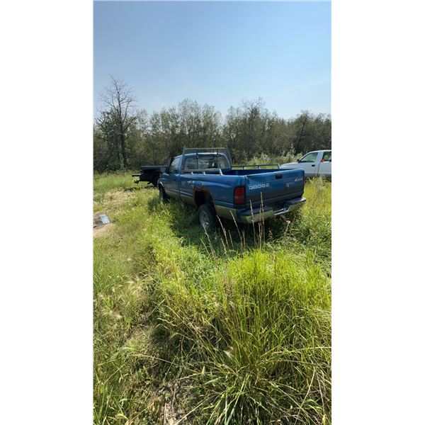 Dodge Ram 1500 4x4 Pickup Truck, Manual Transmission, Blue