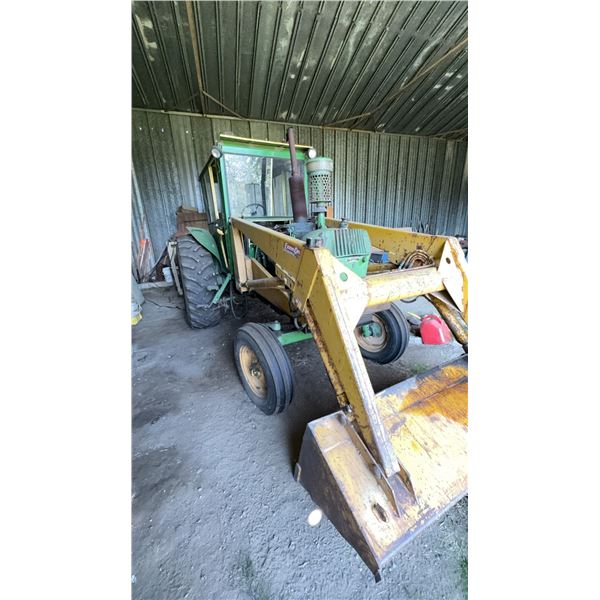 John Deere Tractor With Loader and Cab, 5135 Engine Hours RUNS GOOD