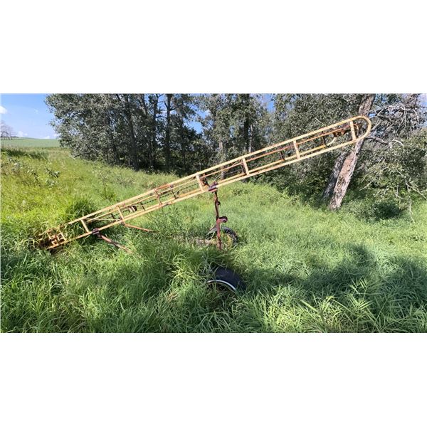Portable Grain Auger with Wheels