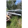 Image 4 : Corrugated Metal Roofing, Beams and Steel Loader Bucket