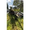 Image 5 : Corrugated Metal Roofing, Beams and Steel Loader Bucket