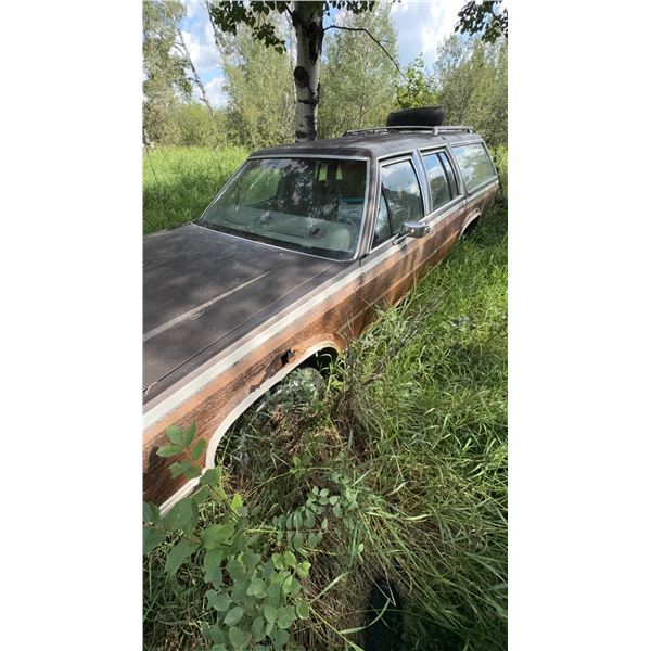 Ford Station Wagon Woodgrain Exterior Project Car