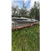 Image 6 : Tandem Axle Utility Trailer With Mixed Metal and Wood Load