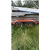 Image 7 : Tandem Axle Utility Trailer With Mixed Metal and Wood Load