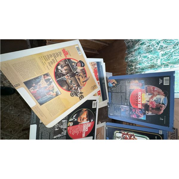 RCA & Paramount CED VideoDiscs – Classic Movies