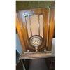 Image 1 : Antique General Electric Model A7 Tube Radio Wooden Cabinet
