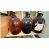 Image 2 : 3 Large Glass Carboys with Handles